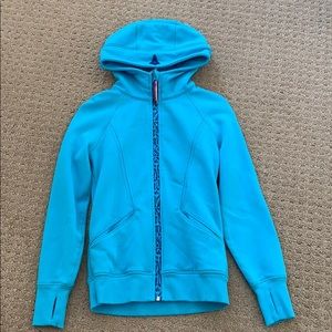 Blue athletic Ivivva jacket